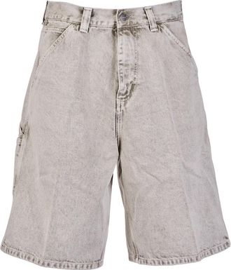 Carhartt Work in Progress OG Single Knee Short - Heren - Denim shorts - Grijs - XS - Katoen - Korte Broeken