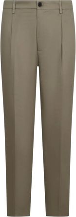 Department Five Pantaloni dritti in cotone - Verde