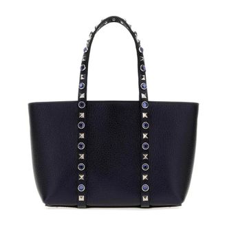 Valentino Garavani Tote Bags, female, Blue, Size: ONE SIZE Mini Tote