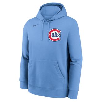 Nike Pete Crow-Armstrong Chicago Cubs Club Nike Mens MLB Pullover Hoodie in Blue | NKDK4EYEJ9-KTC