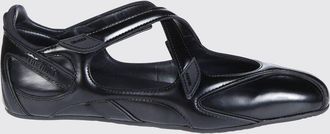 The Attico Ballerine Mary Jane Floor 01 in pelle con chiusura a strappo