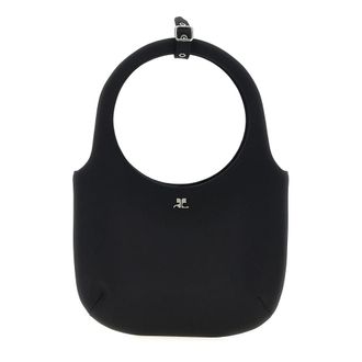 Courr&egrave;ges Handtas - Dames - Handtassen - Zwart - ONE Size - Polyester - Tassen