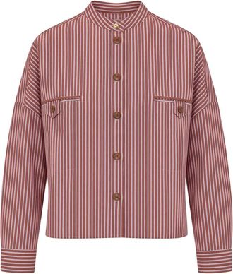 Sessun Shirts - Dames - Overhemden - Rood - XS - Katoen - Overhemden