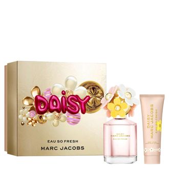 Marc Jacobs Womens Daisy Eau So Fresh Gift Set, 75ml Eau de Toilette and Body Lotion - One Size