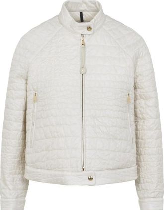 Moncler Light Beige Quilted Jacket