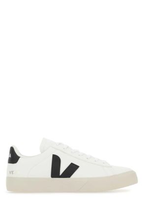 Veja White Chromefree Leather Campo Sneakers