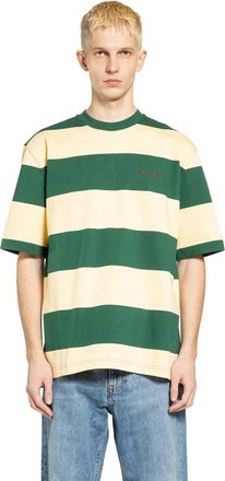 Marni Maxi-stripe Cotton T-Shirt