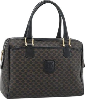 Celine Pre-owned Vintage Boston Bag - Dames - Vintage Handtas - Zwart - ONE Size - Leer - Vintage