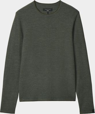 Rag & Bone Brooks Merino Wool Crewneck Sweater