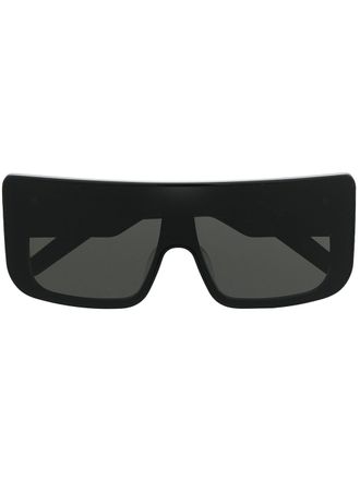 Rick Owens oversize square-frame sunglasses - unisex - Acetate - One Size - Black