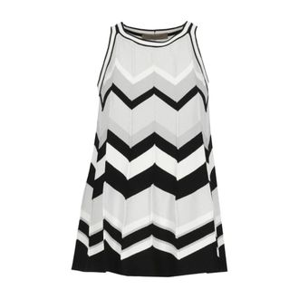 D.exterior Dames, Tops, Zwart, Maat: S Viscose