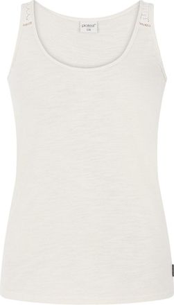 Protest Kurzarmshirt PROTEST SINGLET PRTIMPULSE, Damen, Gr. XXL, weiss (kitsanftes wei&szlig;), Obermaterial: 60% Baumwolle CO. 40% Polyester PES., Shirts Kurzarmsh