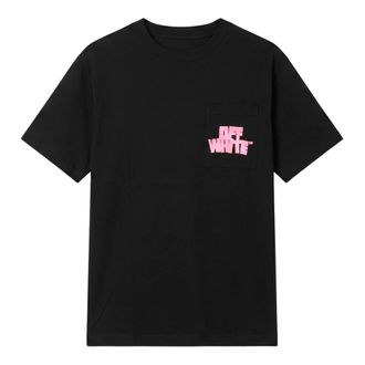 Off-white T-shirt with logo - male - Off White - T-Shirts - Black - 2XL - Tops
