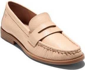Cole Haan Stassi Tassel Loafer in Soft Buff Snake Print Leather at Nordstrom Rack, Size 9.5