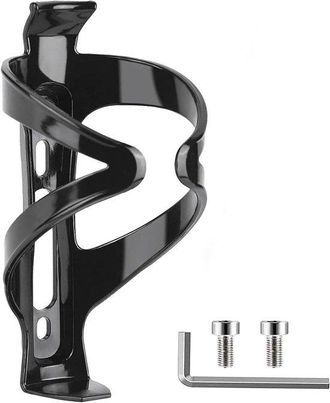 OEM Portabotellas Negro Para Bicicleta, Antideslizante, Resistente Y Ligero, Ideal Para Ciclismo De Carretera Y De Monta&ntilde;a