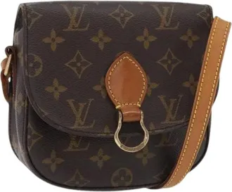 Louis Vuitton Pre-owned Cross Body Bags, female, Brown, Size: ONE SIZE Pre-owned Vintage Monogram Shoulder Bag