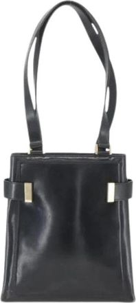 Gucci Pre-owned Leren Handtas - Dames - Vintage Handtas - Zwart - ONE Size - Leer - Vintage