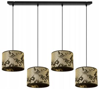 OEM L&aacute;mpara Colgante, L&aacute;mpara De Techo, Pantalla, Patr&oacute;n Dorado