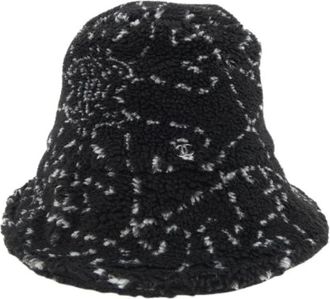 Chanel Pre-owned Accessories, female, Black, Size: ONE SIZE Pre-owned Cotton Hat