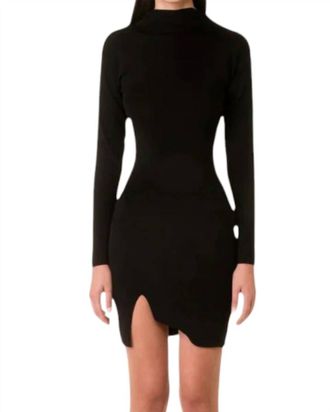 Mother of All Helen Knit Dress In Black