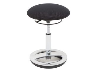 Schubiger M&ouml;bel Hocker Side Creative Schwarz