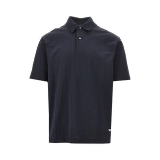 Emporio Armani Cotton jersey polo shirt Man S