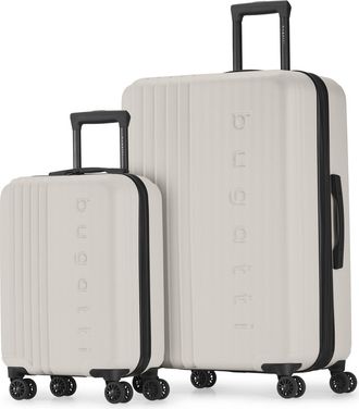 Bugatti The Classic 2 Piece Hardside Luggage Set with Expansion