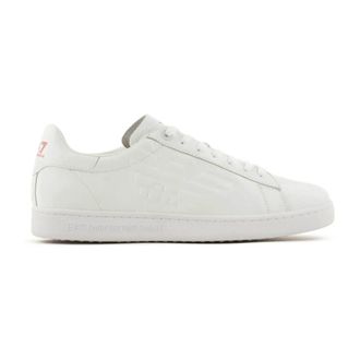Emporio Armani Sneakers, male, White, Size: 8 1/2 US Classic Sneakers