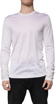 Dolce & Gabbana Relaxed Fit Lange Mouwen T-shirt