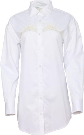 Fleur du Mal poplin shirt dress - women - Cotton - S - White