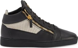 Giuseppe Zanotti Sneakers Kriss con zip - Nero