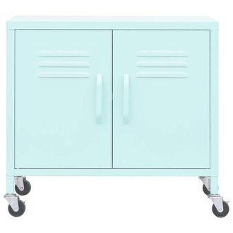 Berkfield Home Storage Cabinet Mint 60x35x56 cm Steel | Size: 60 x 35 x 56 cm