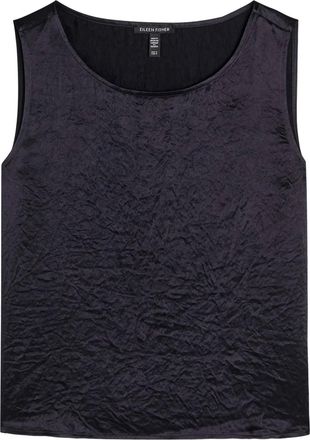 Eileen Fisher textured sleeveless blouse - Blue