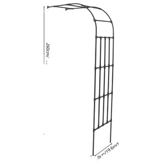 OEM Celos&iacute;a De Jard&iacute;n, Construcci&oacute;n De Acero Resistente, Uso Vers&aacute;til En Exteriores, 1,2 X 2,6 M