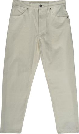 Jil Sander Denim Jeans in White Cotton