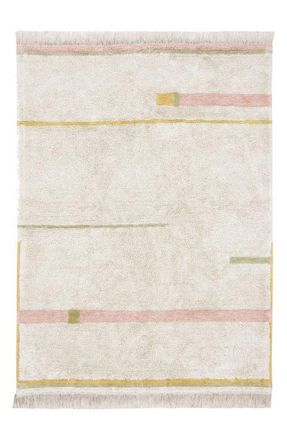 Lorena Canals Kids Washable Lanes Rug in Vintage Nude at Nordstrom, Size Medium