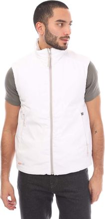 Belstaff Heren Belstaff Nylon Challenger Gilet in Wit Grijs