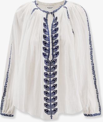 Isabel Marant Camicia Lena in cotone organico - MARANT ETOILE - gender_Woman