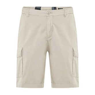 Bomboogie Bermuda Cargo in popeline di cotone - - Shorts - Uomo - Beige - L
