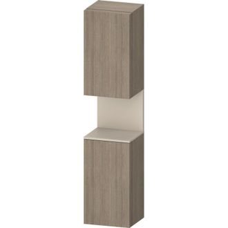 Duravit Qatego Armario Alto, Puerta Bisagra Izquierda, - Duravit