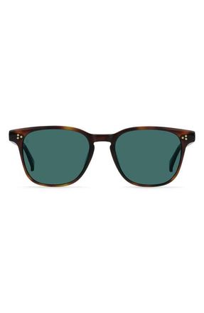 Raen Optics Alvez 50mm Polarized Square Sunglasses in Kola Tort/Pacifica at Nordstrom