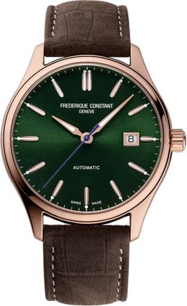 Frederique Constant Classics Index Automatic Green Dial Mens Watch FC-303GR5B4