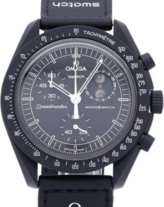 Omega Pre-owned Watches, male, Black, Size: ONE SIZE Pre-owned Speedmaster Wristwatch