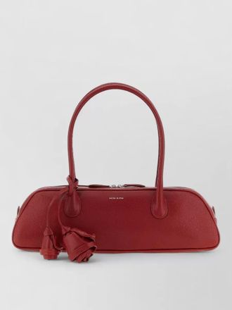 Magda Butrym rose leather shoulder bag