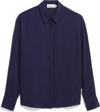 Armedangels Larisaana L/S Bluse f&uuml;r Damen | blau