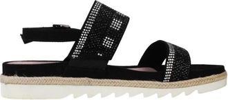 Stonefly Stijlvolle platte sandalen voor vrouwen - Dames - Sandalen - Zwart - 39 EU - Schoenen