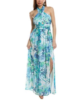 Eliza J Halter Gown
