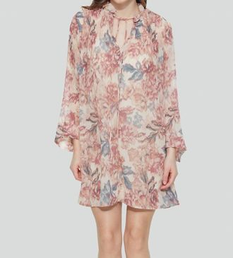 Dex Clothing Antique Dress In Rose Floral