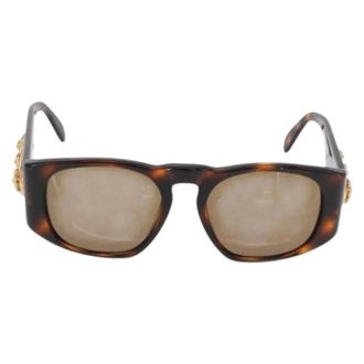 Chanel Pre-owned Accessories, female, Brown, Size: ONE SIZE Pre-owned Plastic Sunglasses