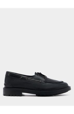Bally B-Lug Derby in Leather in Black at Nordstrom, Size 40